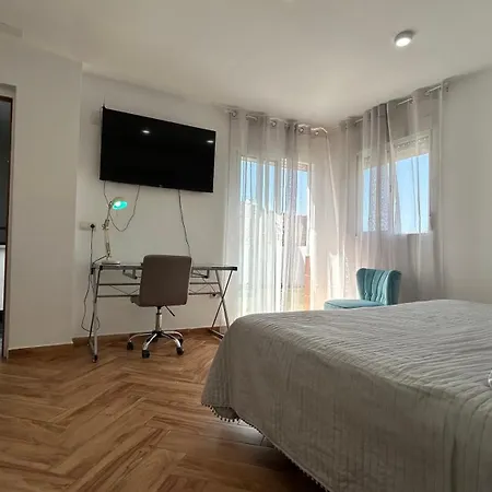 アパート Piso Con Gran Terraza En Malaga Arenas